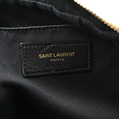 Saint Laurent Calfskin Matelasse Monogram Lou Camera Bag Crema Soft 6 of 14