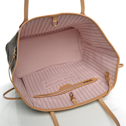 Louis Vuitton Monogram Maui V Neverfull MM Rose Ballerine 6 of 8