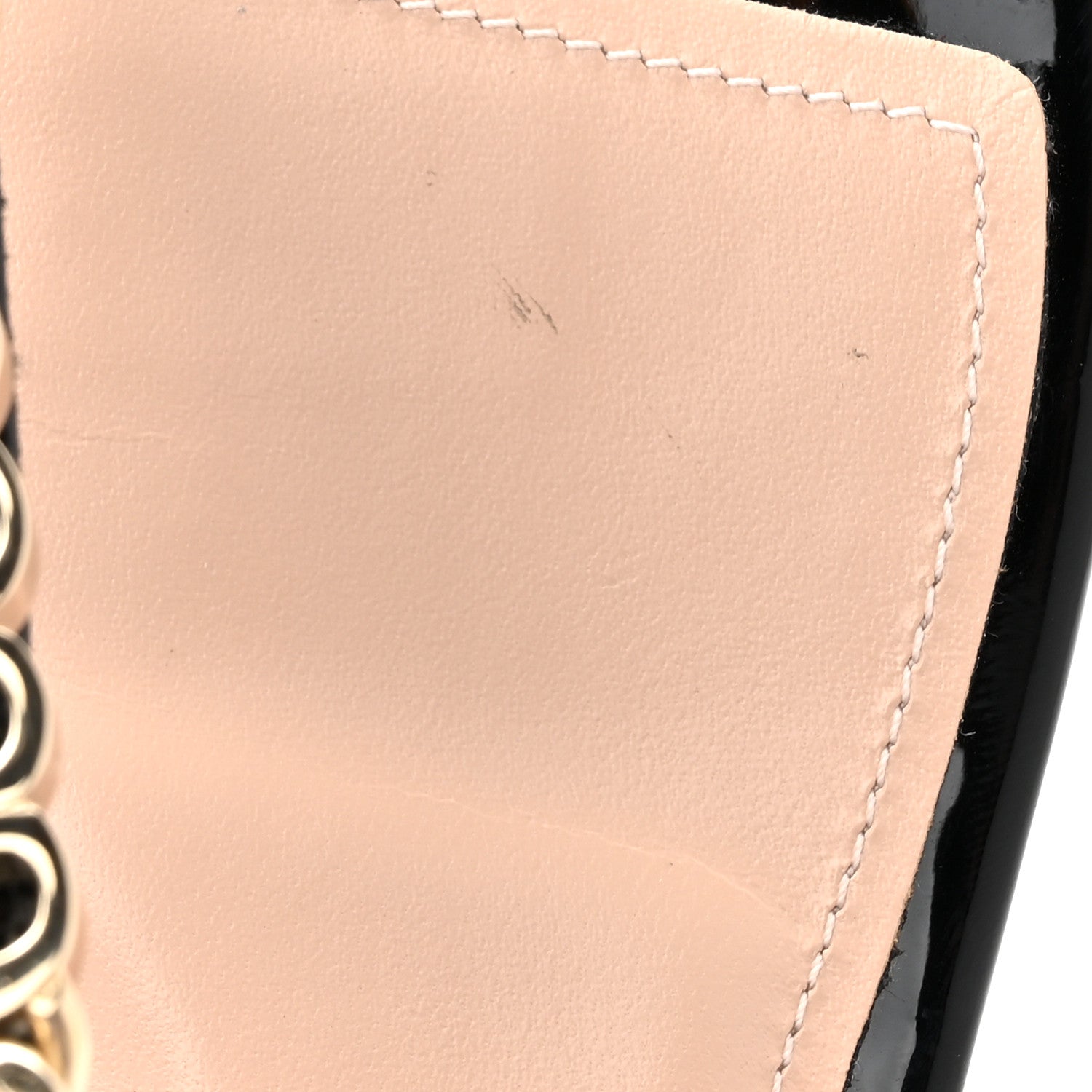 Gucci Patent Signoria Thong Sandals 39 Black 9 of 11