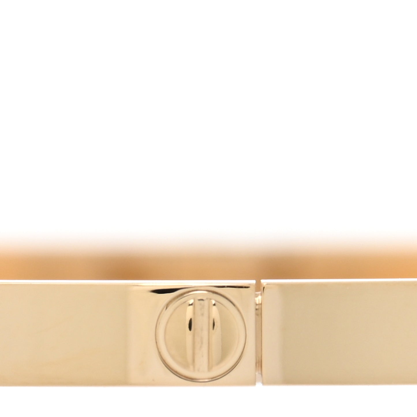 18K Yellow Gold Small LOVE Bracelet 20