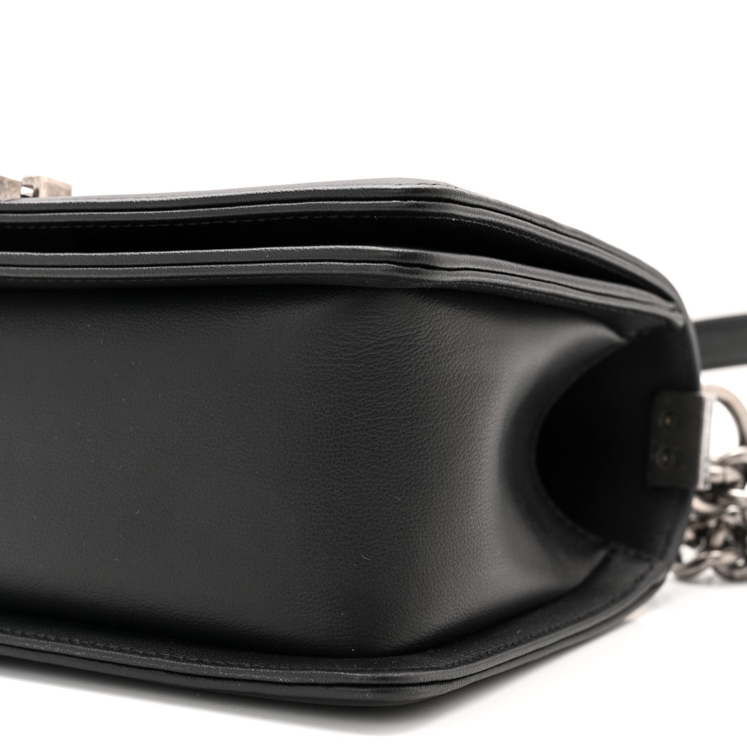 Chanel Calfskin Quilted Medium Boy Flap Black 10 of 11