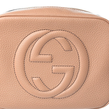 Gucci Pebbled Calfskin Small Soho Disco Bag Rose Beige 12 of 12