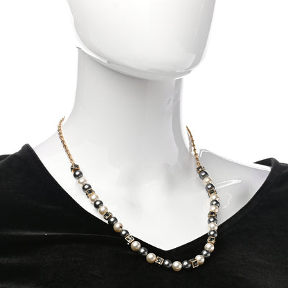 Louis Vuitton Pearl Crystal Cry Me A River Short Necklace 2 of 4