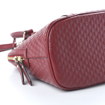Gucci Microguccissima Medium Dome Bag Red 6 of 10
