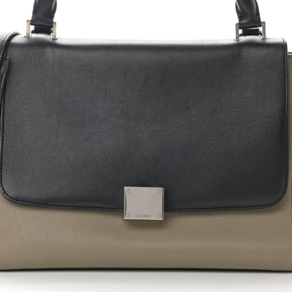 Celine Smooth Calfskin Suede Small Tri-Color Trapeze Orange 7 of 22