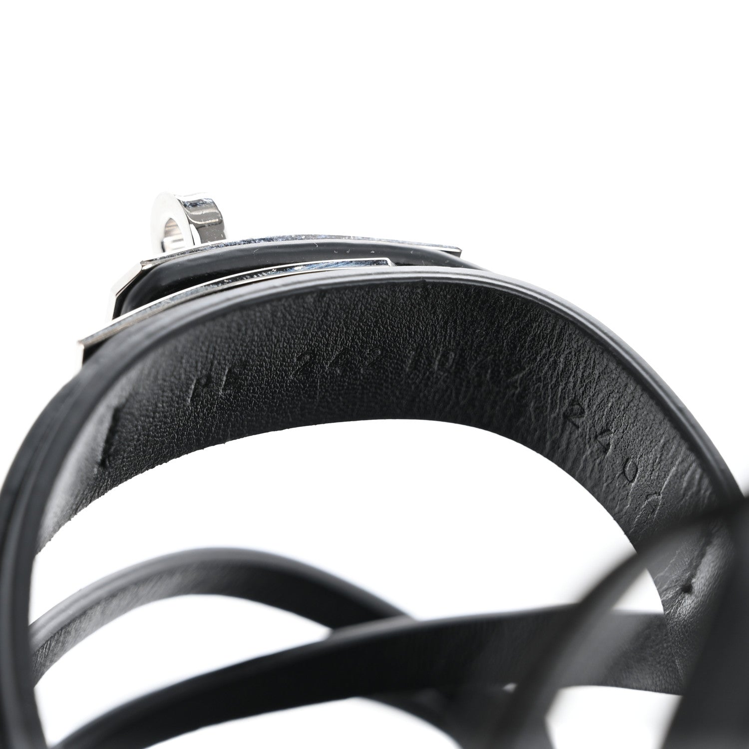 Hermes Calfskin June Sandals 36 Black 9 of 11