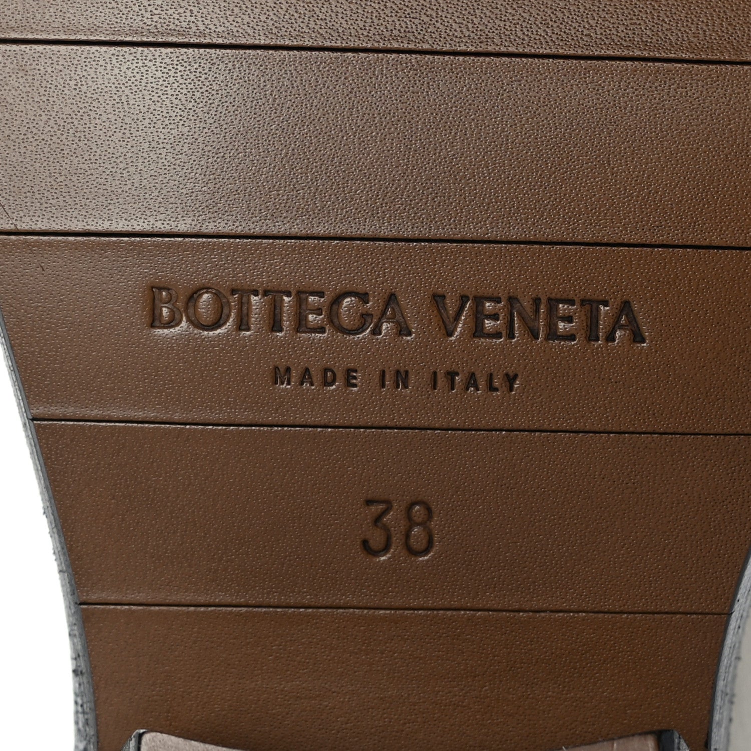 Bottega Veneta Calfskin Lean Mid-Calf Boots 38 Wax 7 of 7