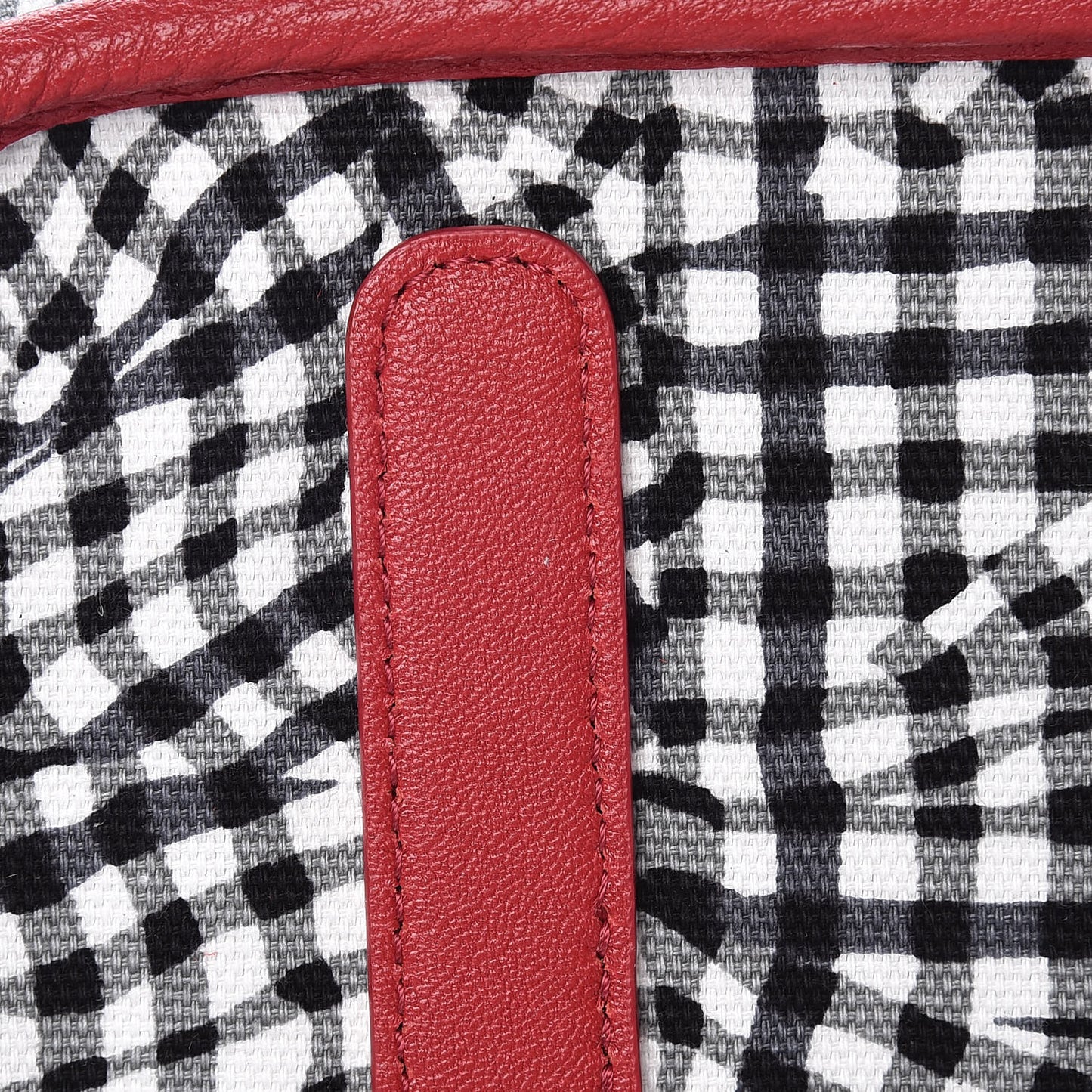 Visetos Medium Reversible Shopper Tote Ruby Red