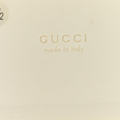 Gucci Terry Cloth GG Monogram Angelina Platform 55mm Slide Sandals 37.5 Azure 6 of 11
