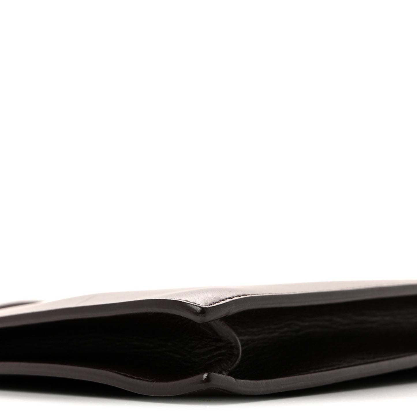 Smooth Calfskin Mini Clasp Bag Bordeaux