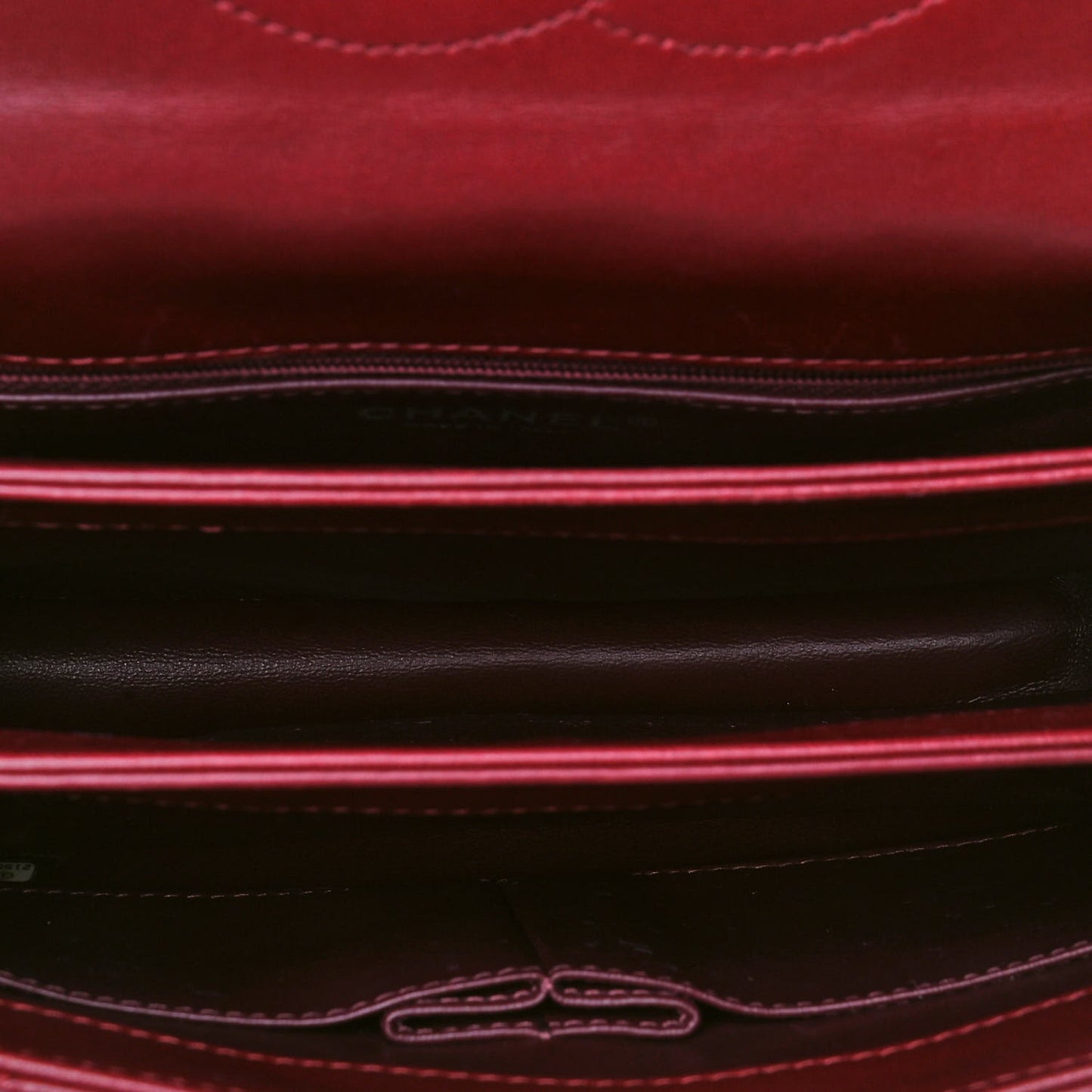 Lambskin Quilted Small Trendy CC Flap Dual Handle Bag Red