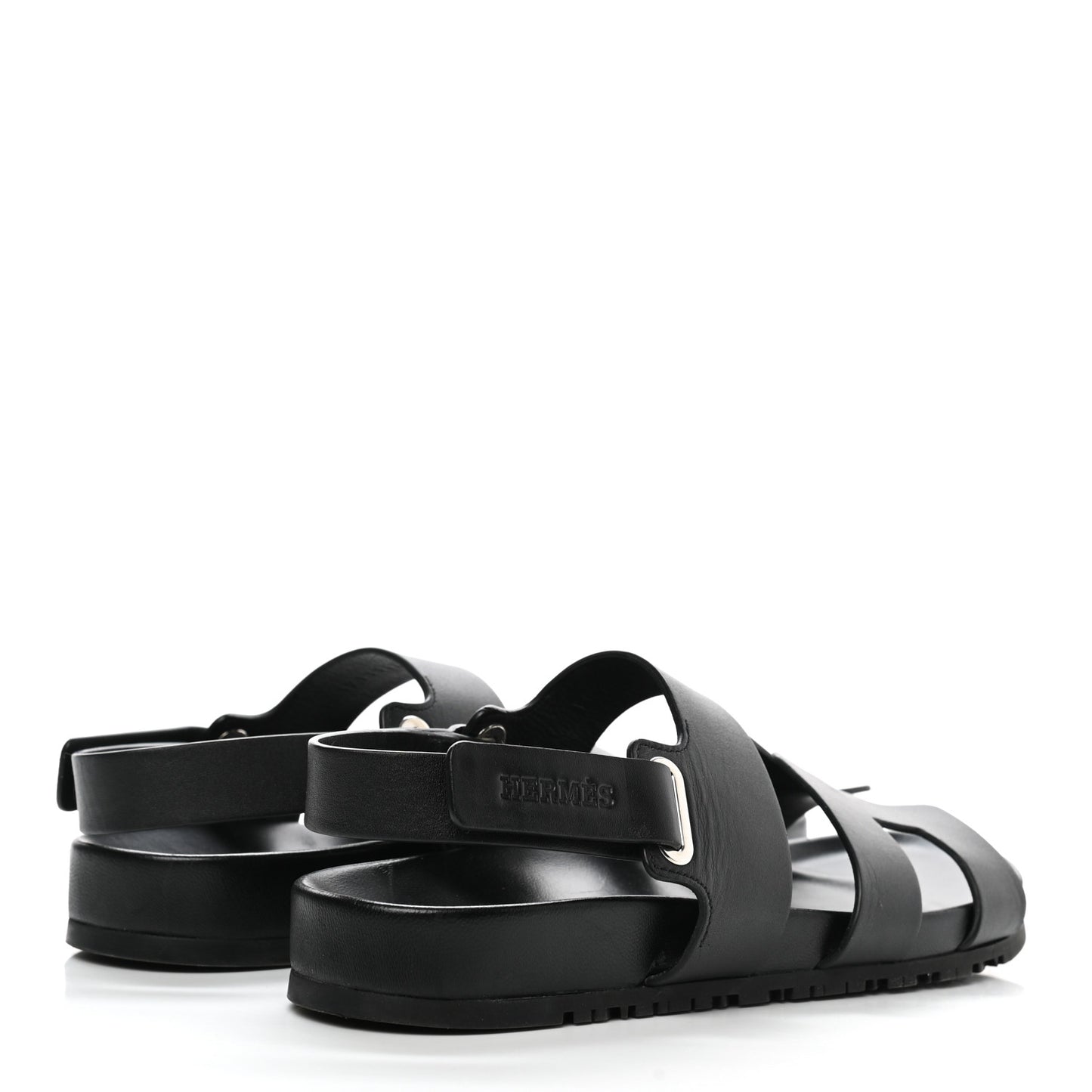 Calfskin Womens Takara Sandals 41 Black