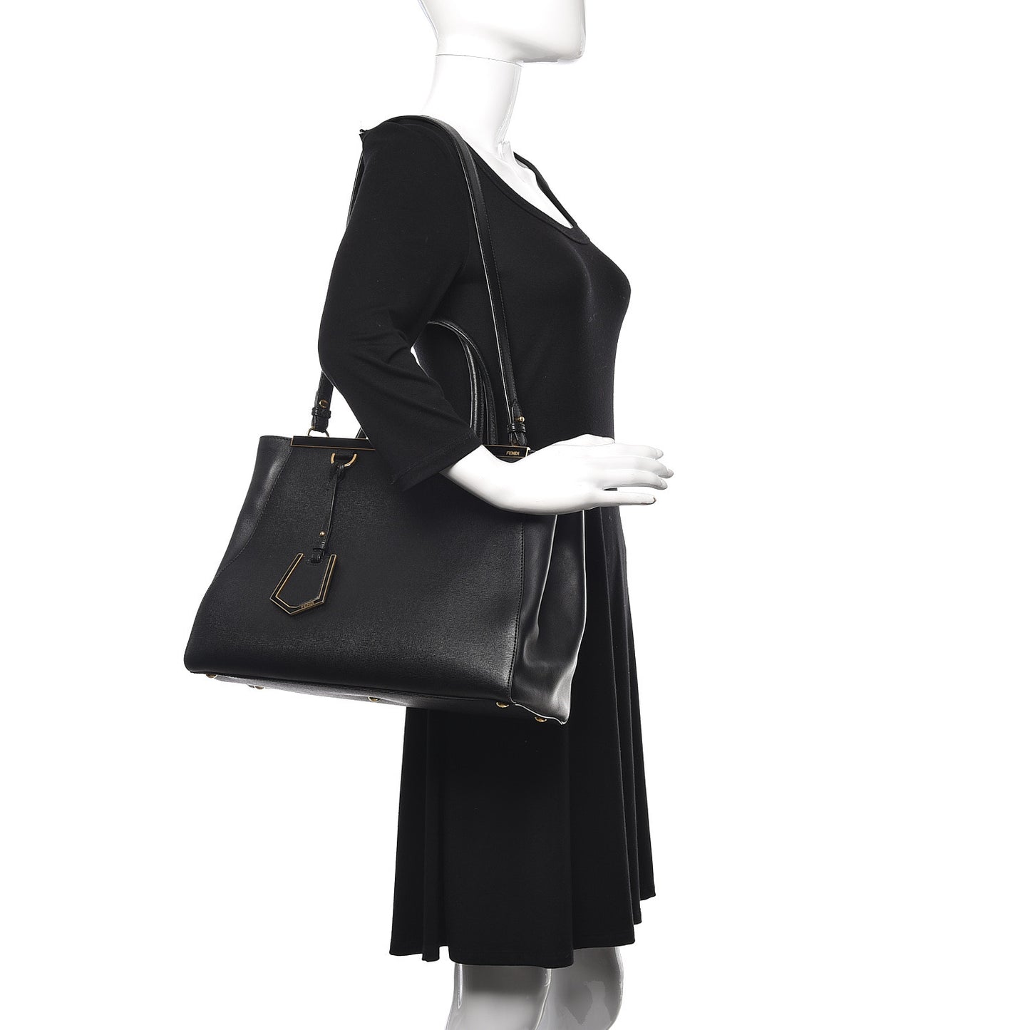 Vitello Elite Regular 2Jours Tote Black