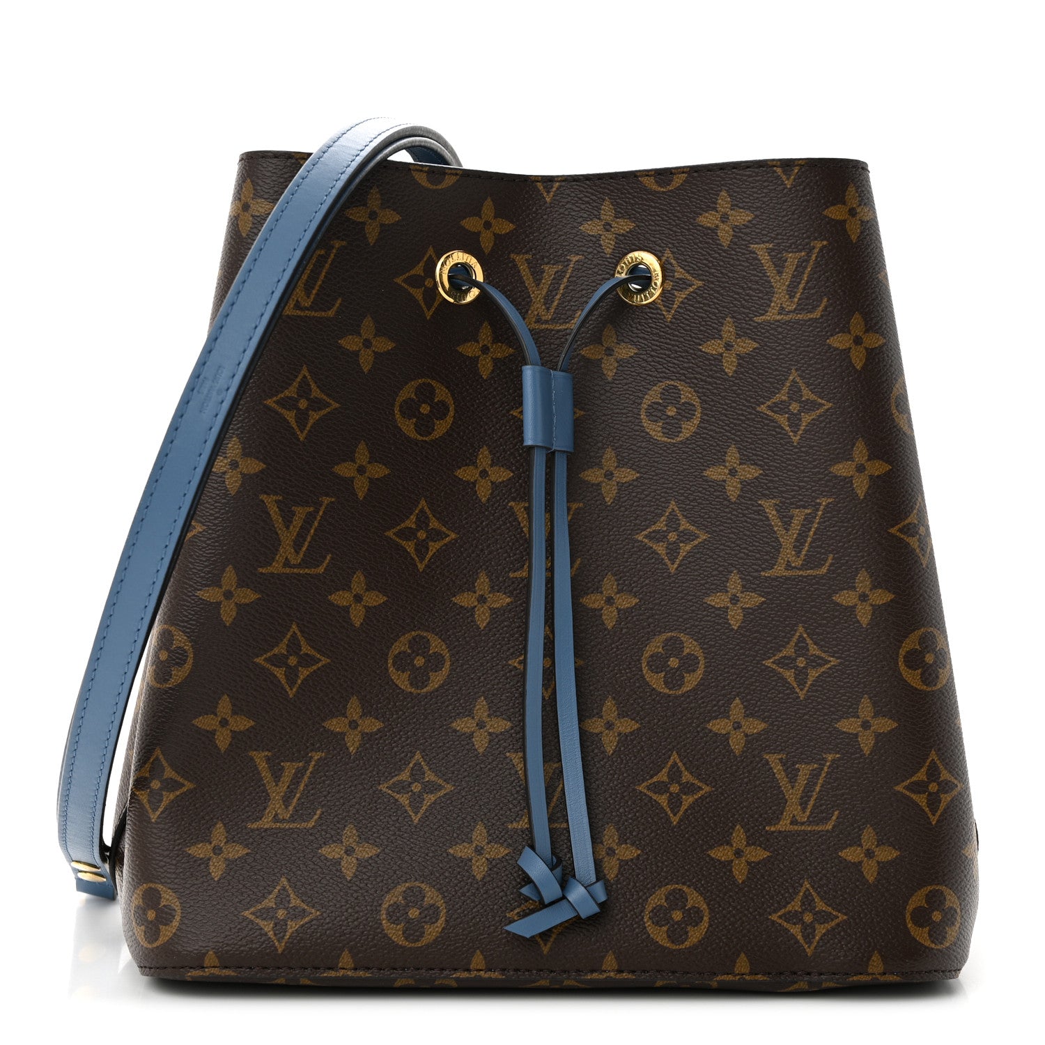 Louis Vuitton LOUIS VUITTON Monogram Neonoe MM Blue Jean 1 of 9