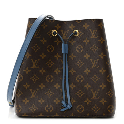 Louis Vuitton LOUIS VUITTON Monogram Neonoe MM Blue Jean 1 of 9