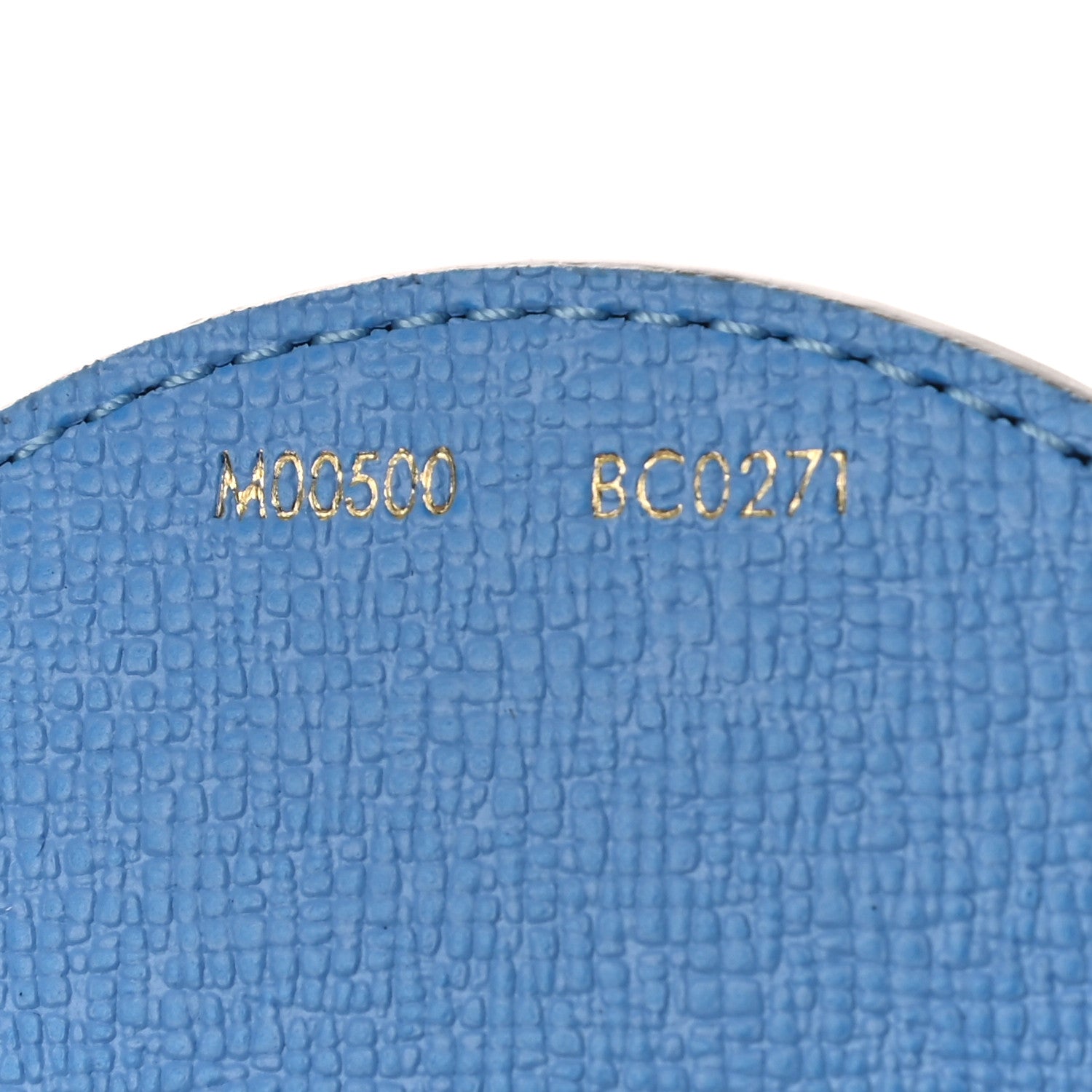 Louis Vuitton Monogram 2021 Christmas Animation China Wall Bag Charm Key Ring Myosotis Blue 4 of 5