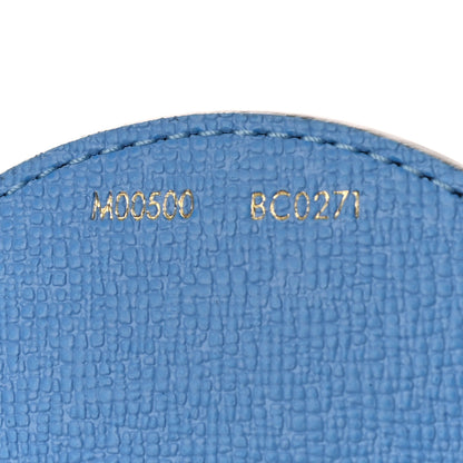 Louis Vuitton Monogram 2021 Christmas Animation China Wall Bag Charm Key Ring Myosotis Blue 4 of 5