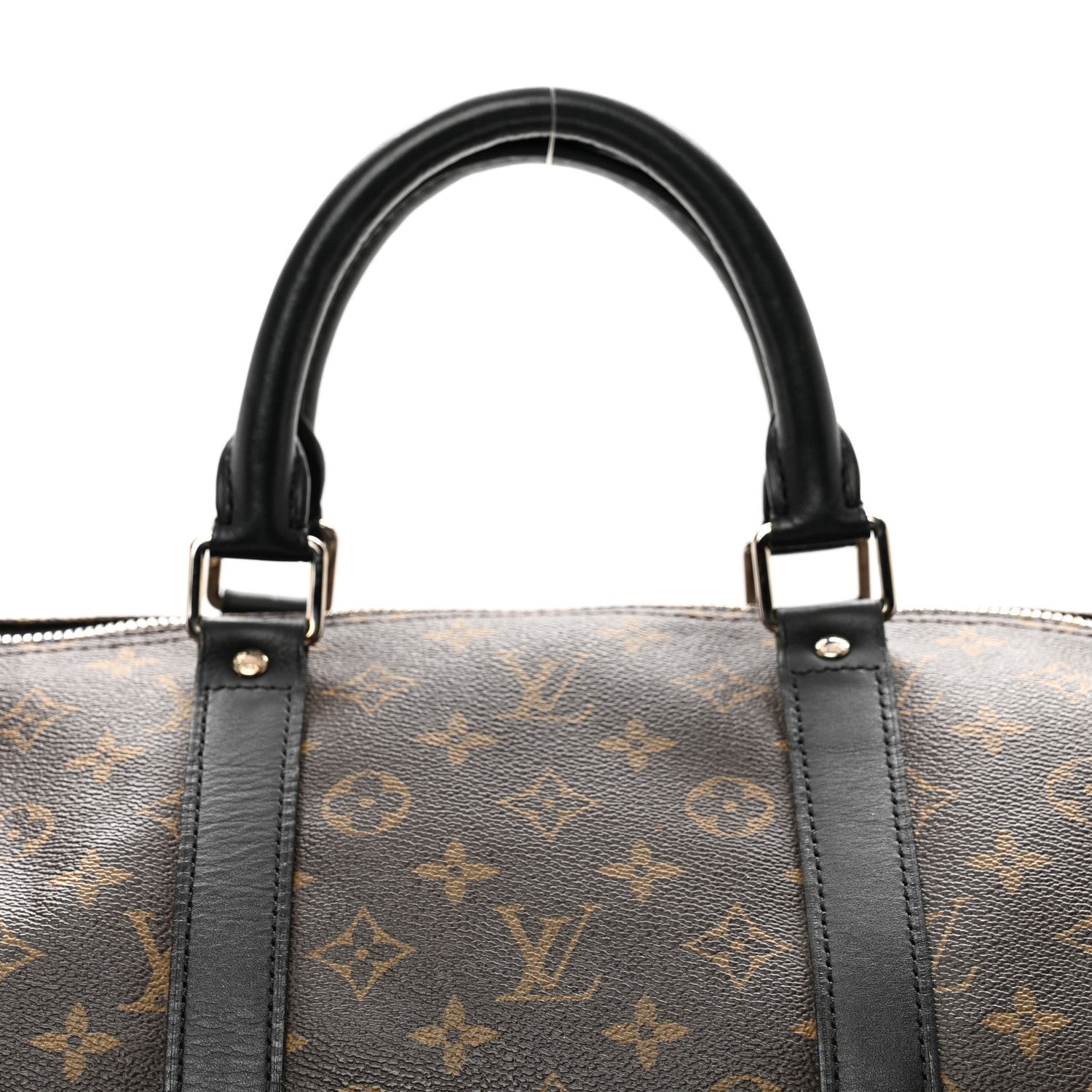 Louis Vuitton Monogram Macassar Keepall Bandouliere 55 4 of 11