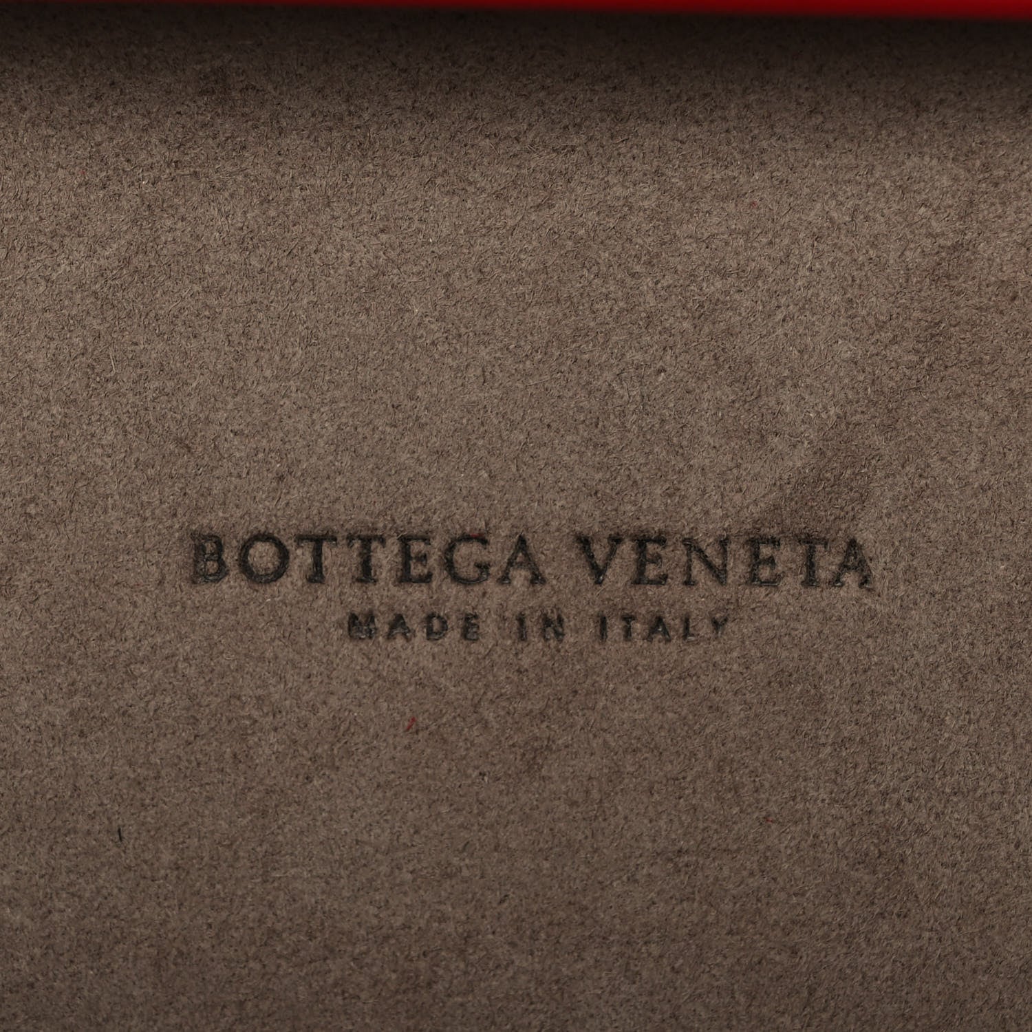 Bottega Veneta Nappa Intrecciato Chain Knot Clutch China Red 5 of 7