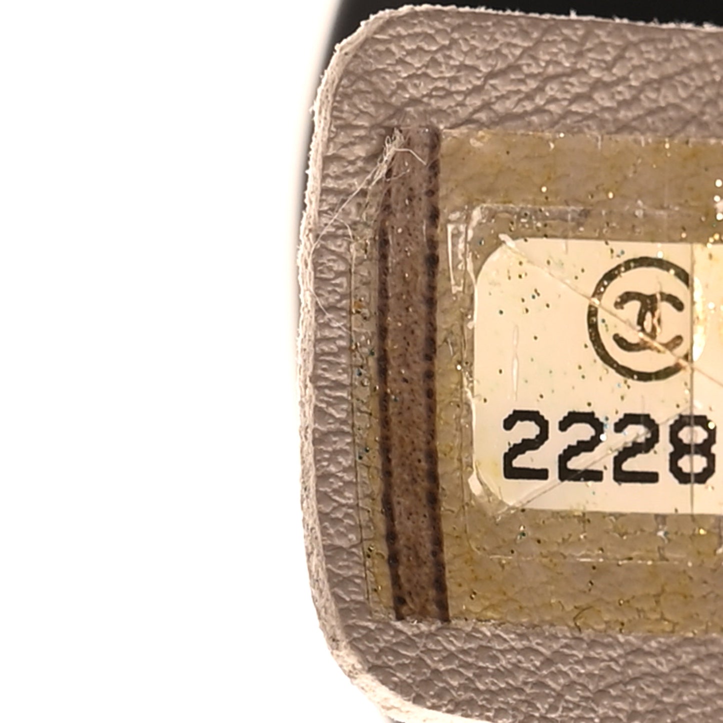 Calfskin Tweed Quilted Small Tote Navy Multicolor