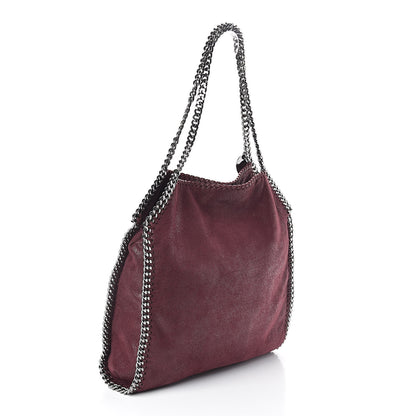 Stella McCartney Shaggy Deer Small Falabella Tote Plum 3 of 9