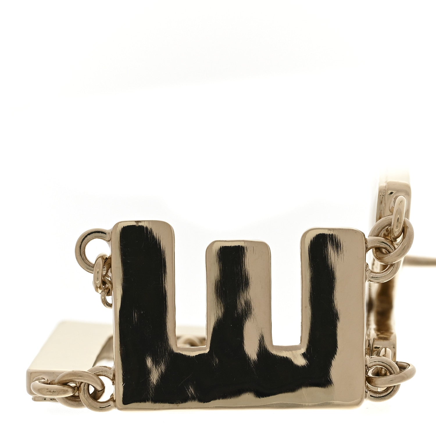 Chanel Metal Enamel Cha-Nel Logo Drop Earrings Black White 5 of 6