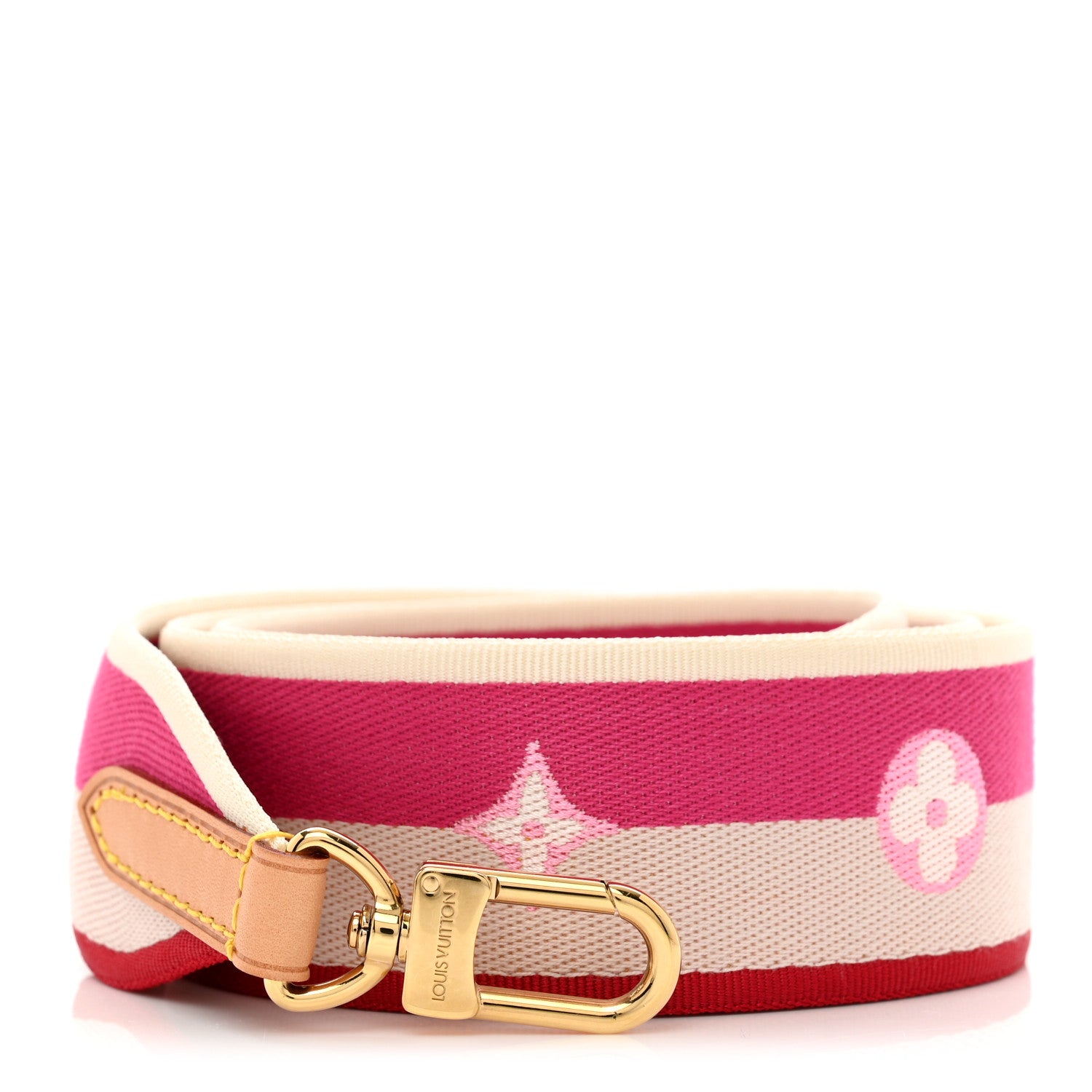 Louis Vuitton Jacquard Speedy Bandouliere 20 Shoulder Strap Fuchsia 1 of 3