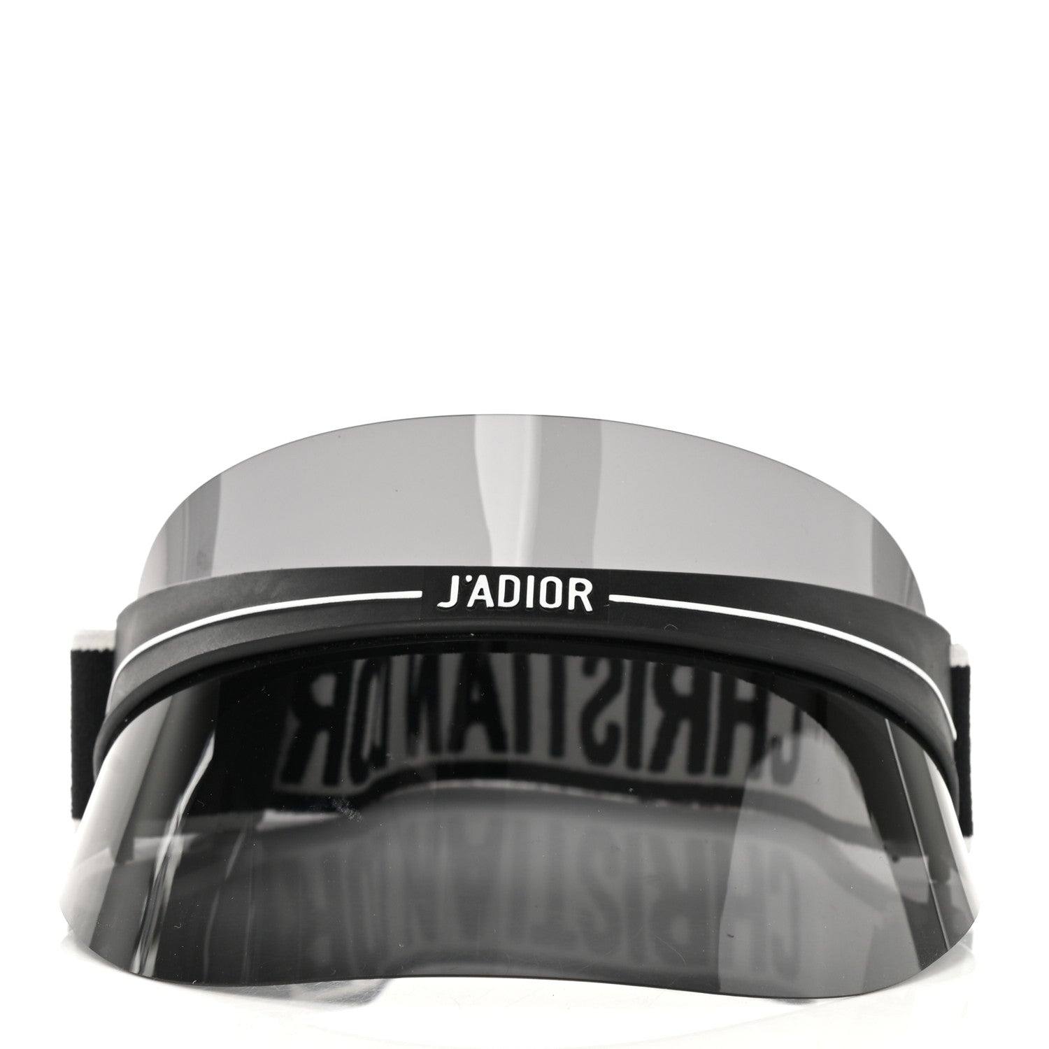 Christian Dior Mirrored DiorClub1 Sun Visor Black 3 of 8