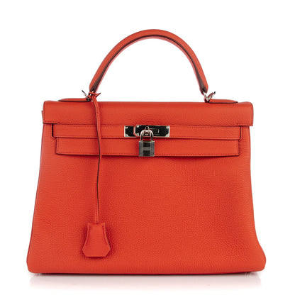 Hermes Togo Kelly Retourne 32 Terre Battue 1 of 20