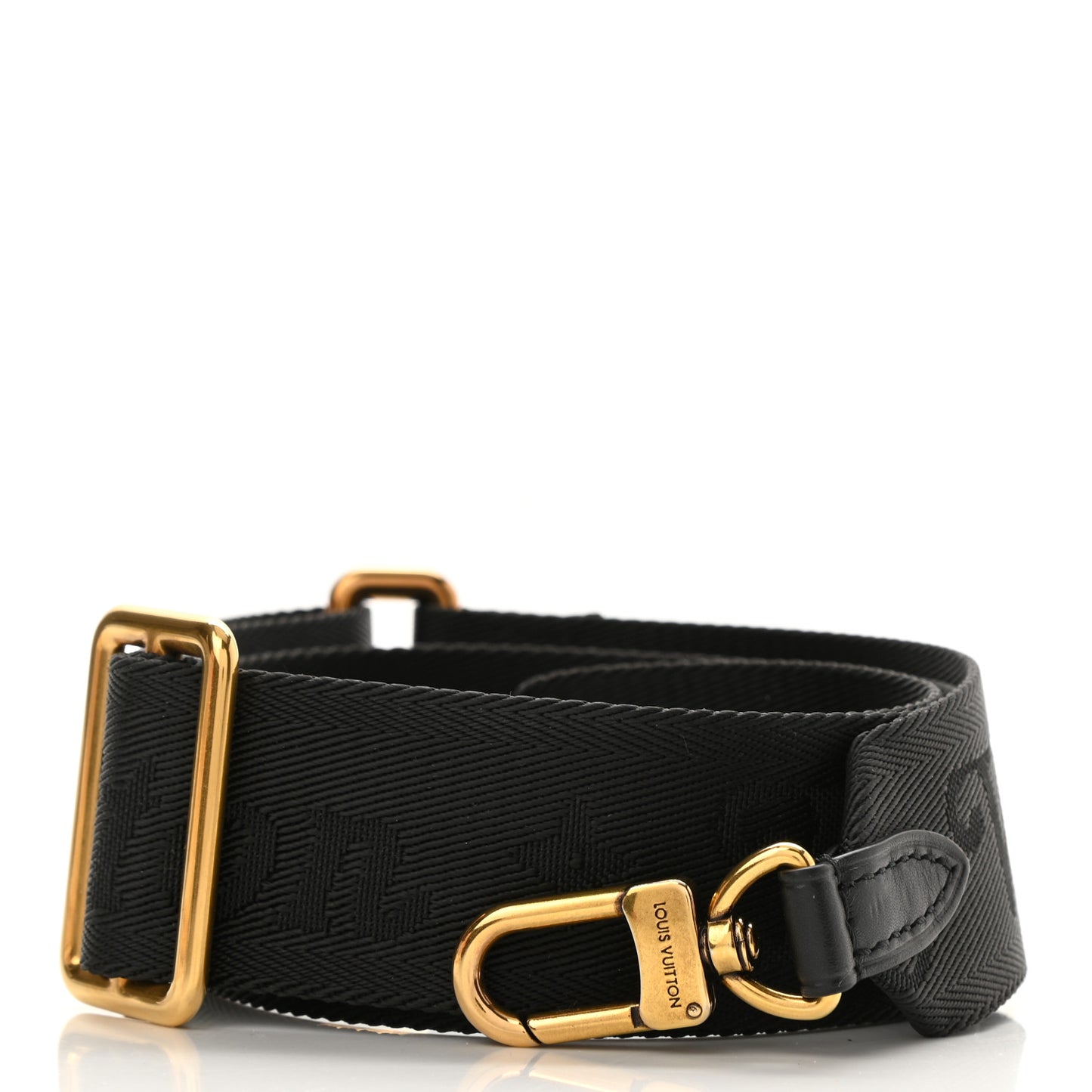 Monogram New Wave Multi Pochette Accessories Shoulder Strap Black