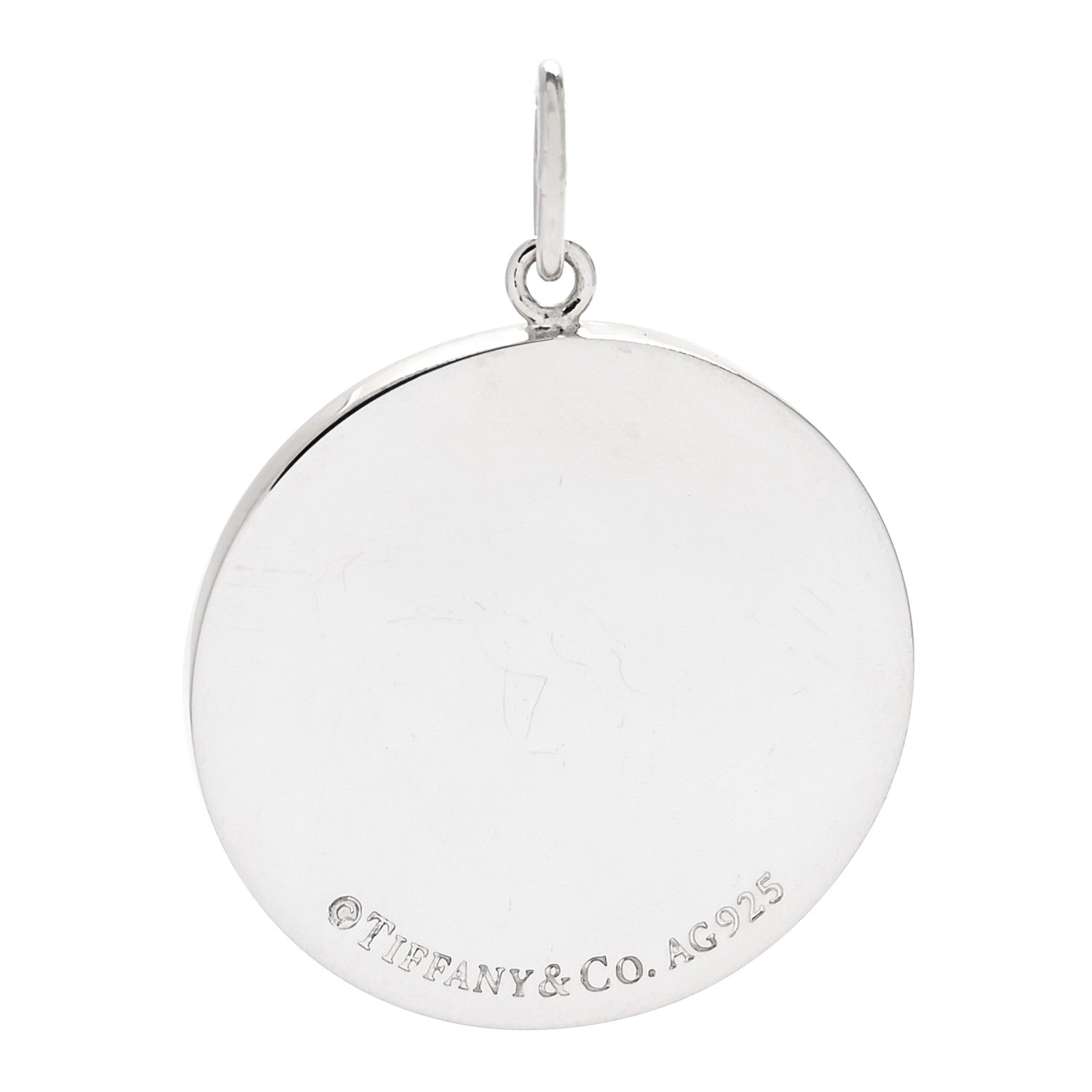 Tiffany Sterling Silver Block Letter B Charm 3 of 5