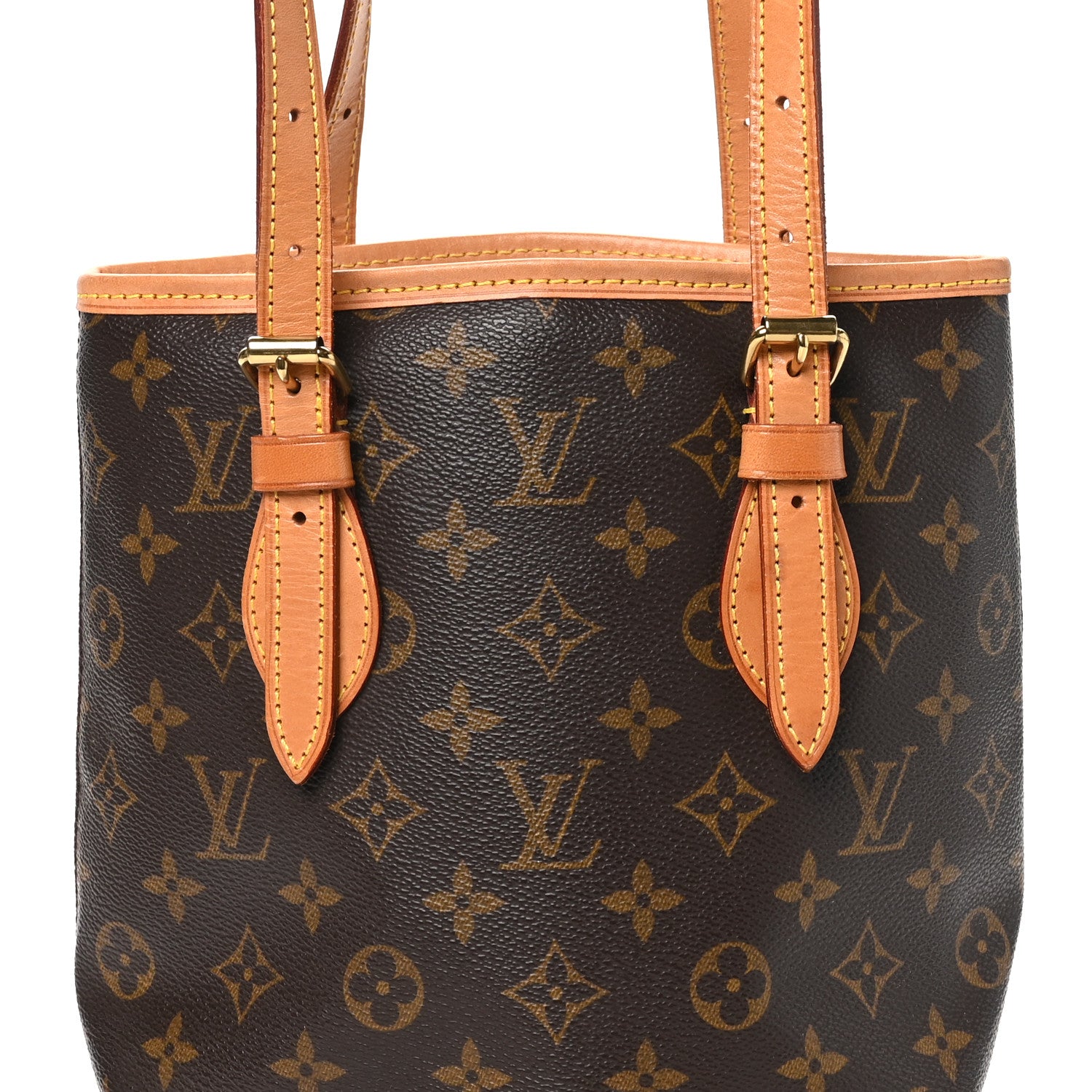 Louis Vuitton Monogram Petit Bucket 23 7 of 10