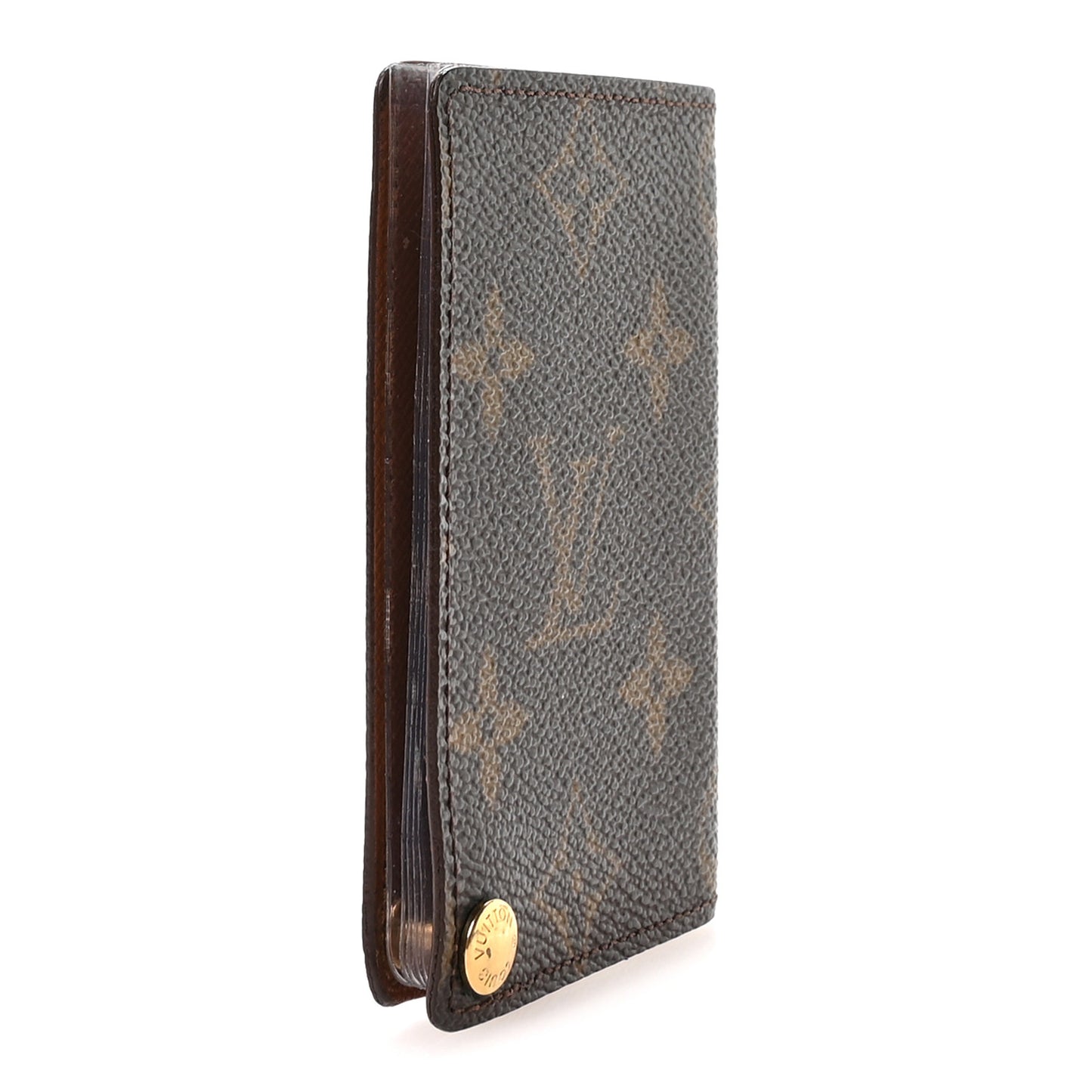 Monogram Credit Card Photo Holder