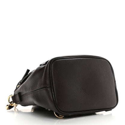 Chloe Suede Calfskin Mini Faye Backpack Carbon Brown 3 of 11
