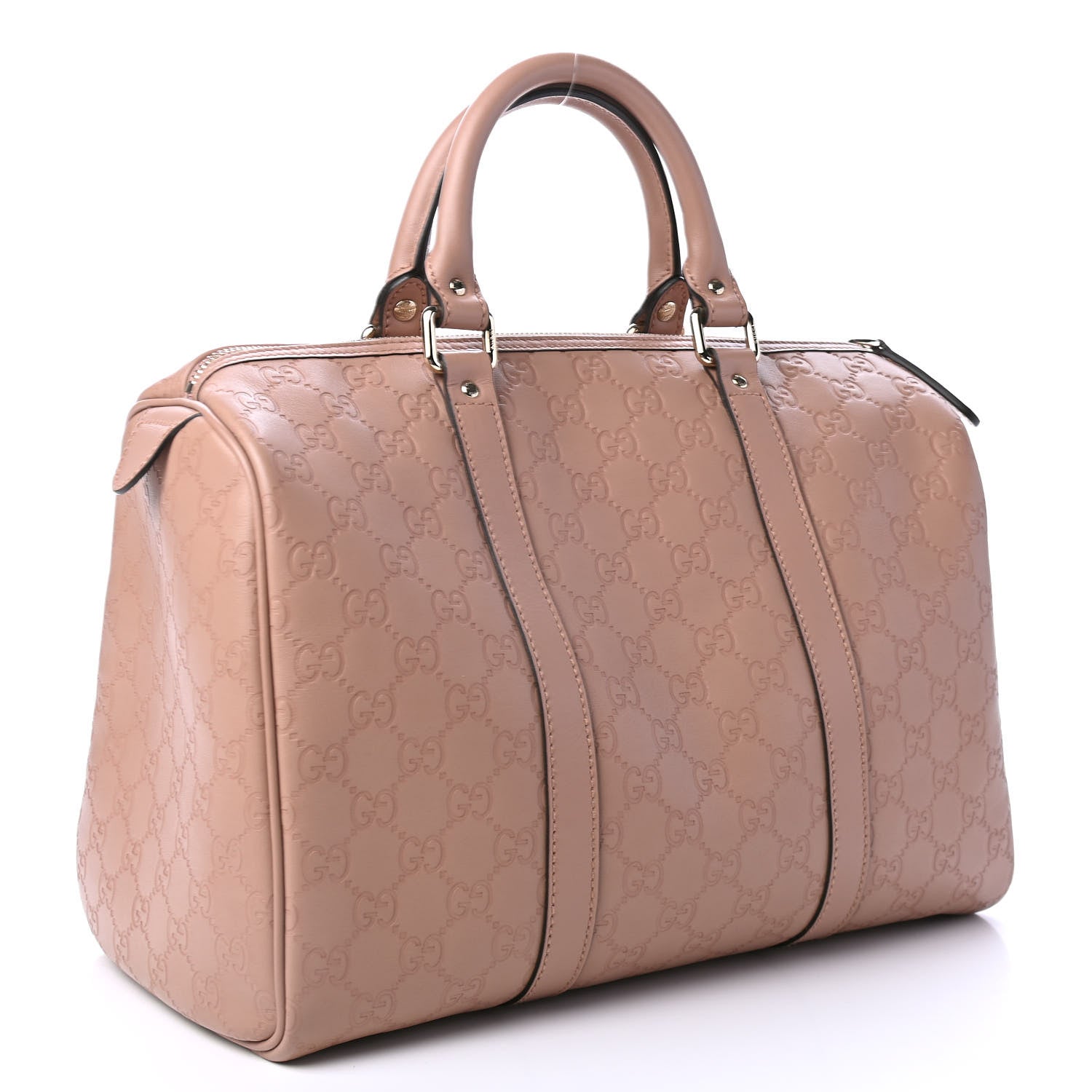 Gucci Guccissima Medium Joy Boston Winter Rose 2 of 6