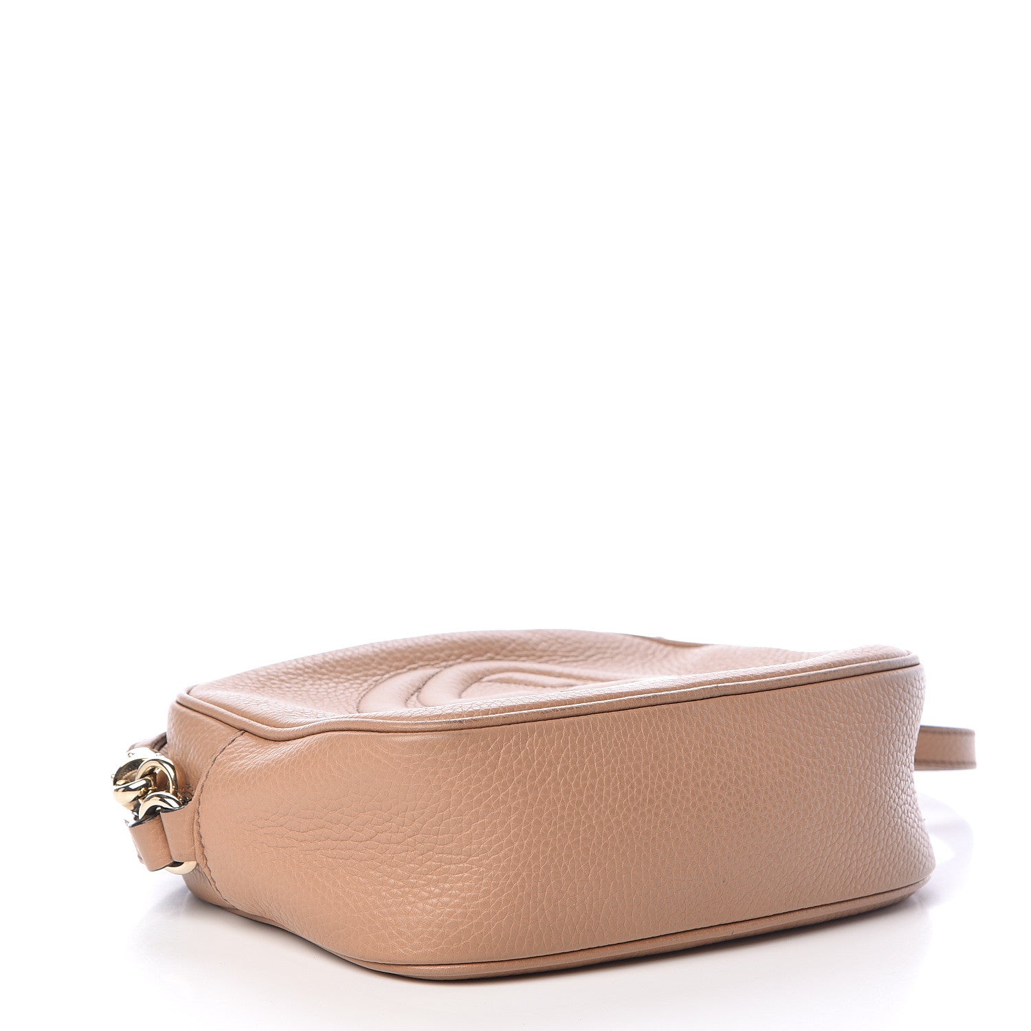 Gucci Pebbled Calfskin Small Soho Disco Bag Camelia 4 of 20