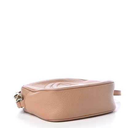 Gucci Pebbled Calfskin Small Soho Disco Bag Camelia 4 of 20