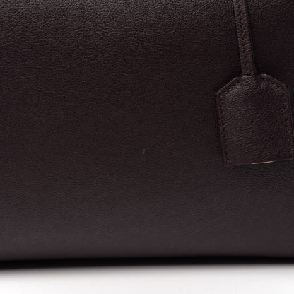 Saint Laurent Calfskin Large Shopping Tote Amaranto 13 of 13