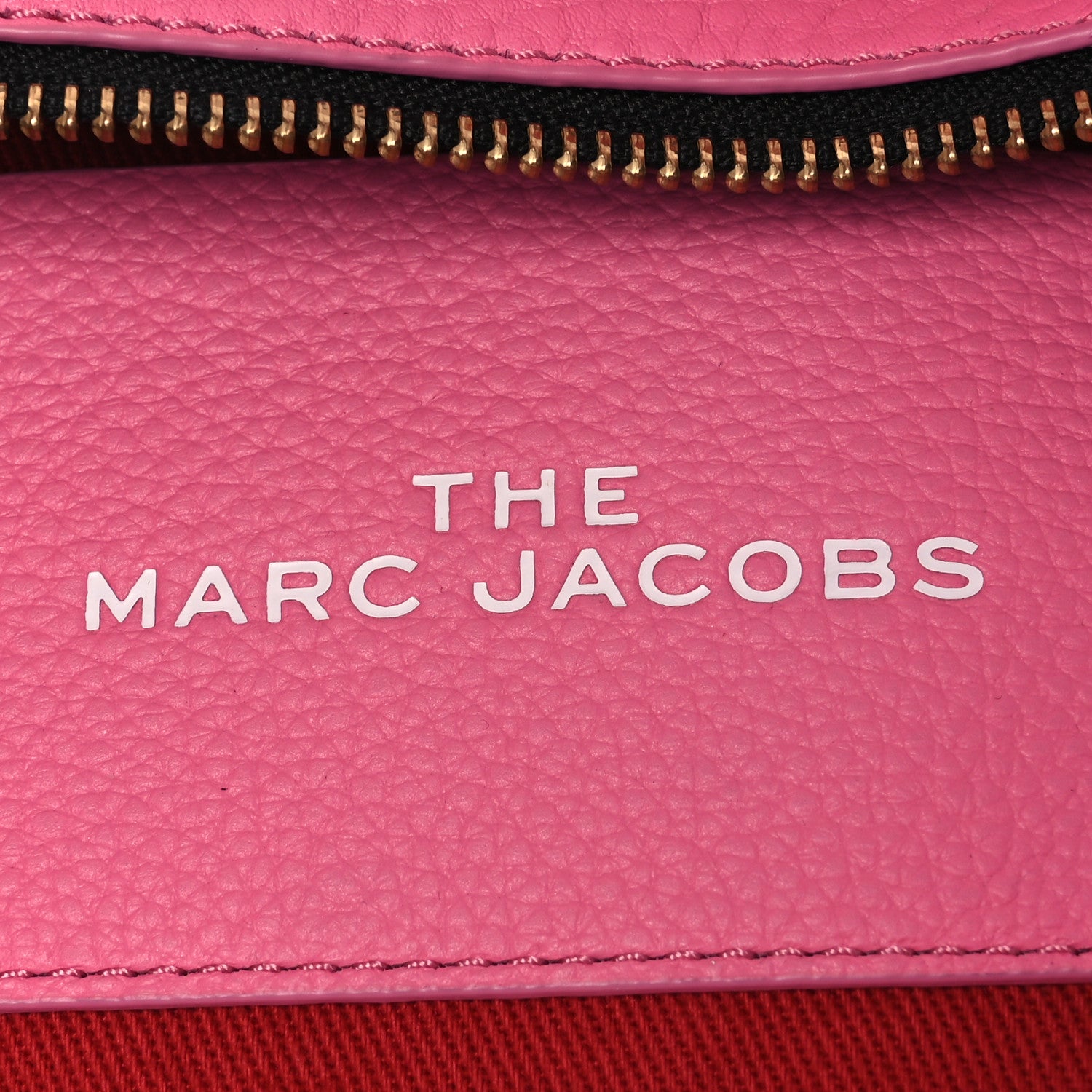 Marc Jacobs Grained Calfskin Small The Tote Bag Candy Pink 6 of 15
