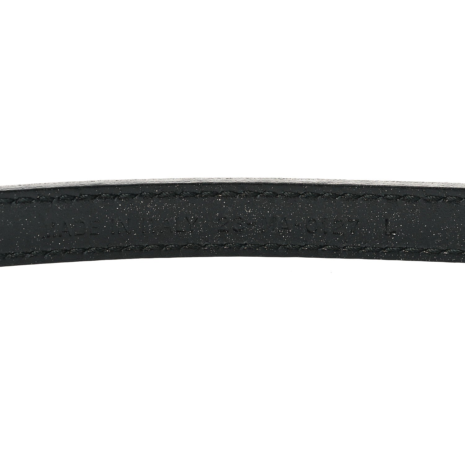 Christian Dior Calfskin D-Bee Slim Belt L Black 4 of 6