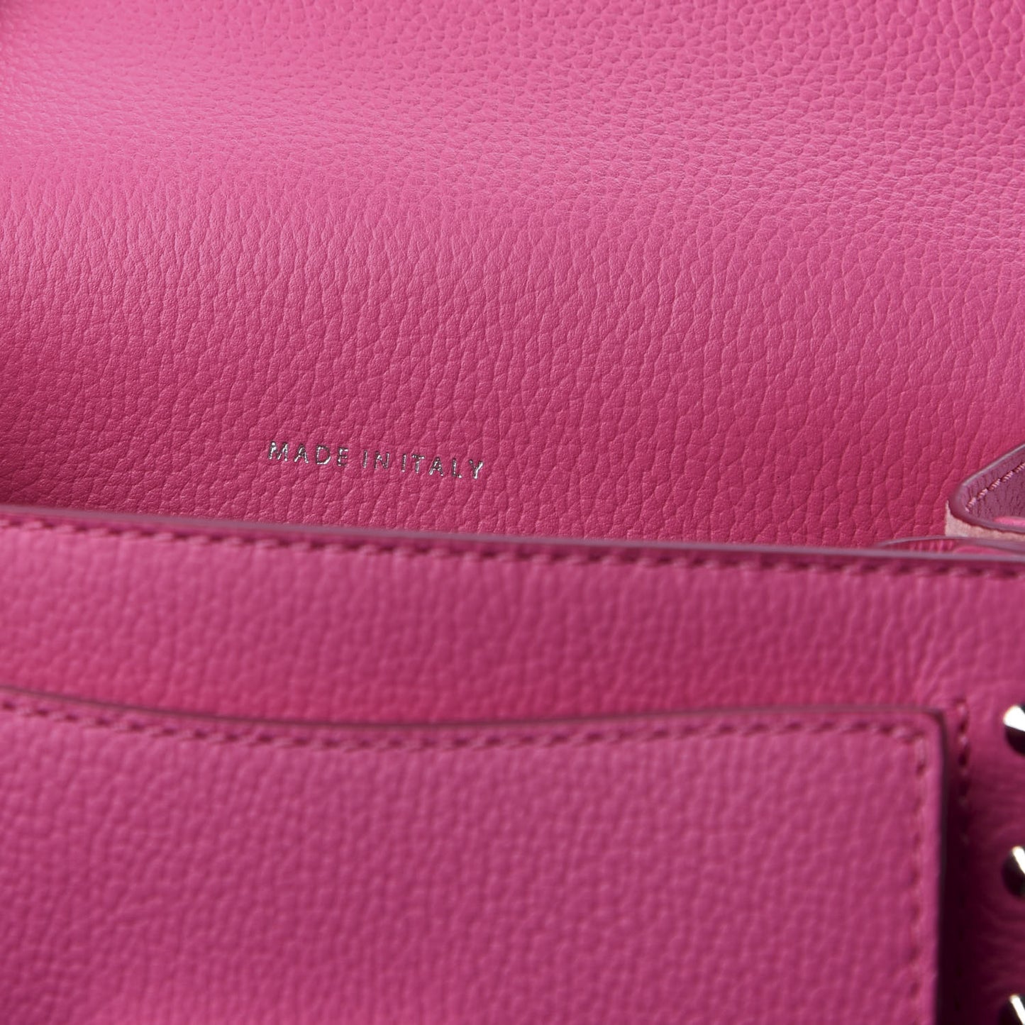 Calfskin Studded Mini Patricia Crossbody Bag Sugar Pink