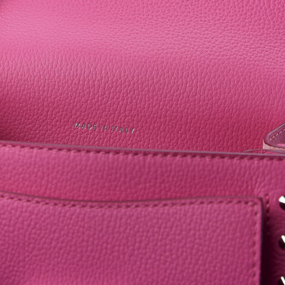 MCM Calfskin Studded Mini Patricia Crossbody Bag Sugar Pink 7 of 11
