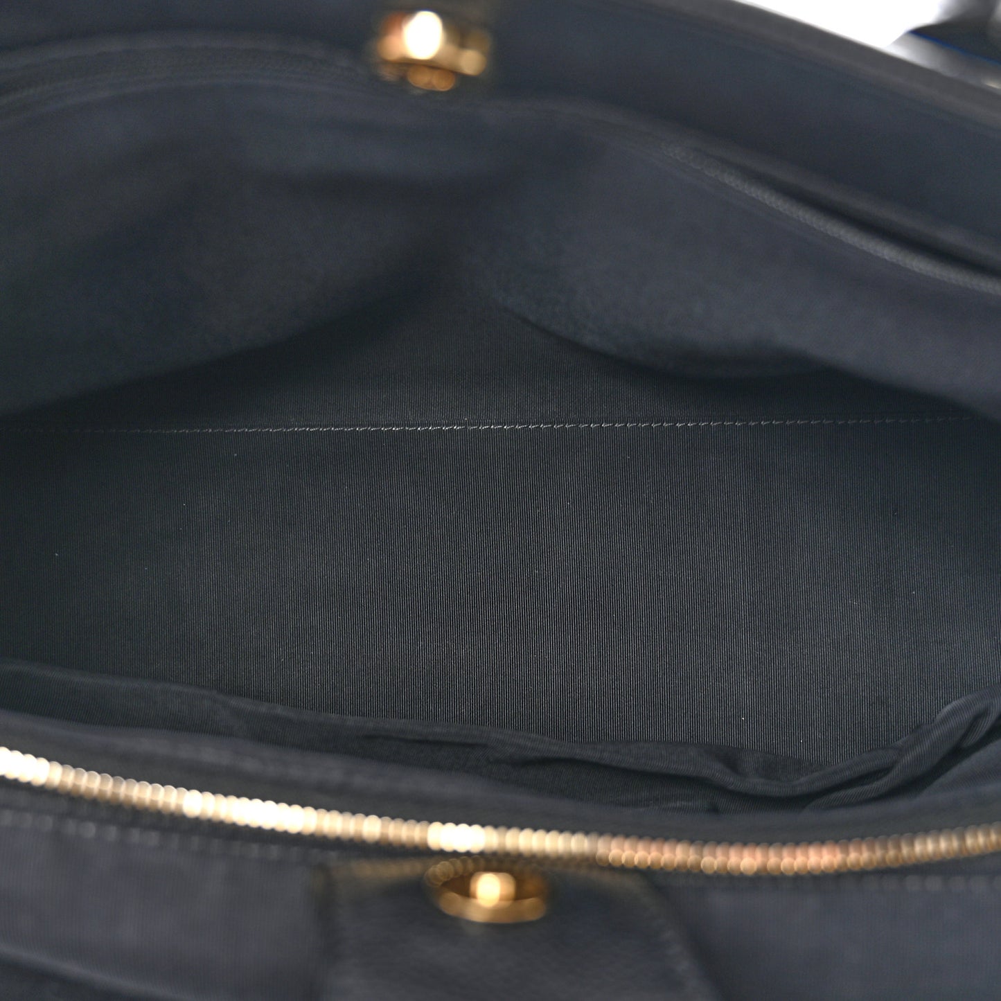 Calfskin Cerf Executive Shopper Tote Black