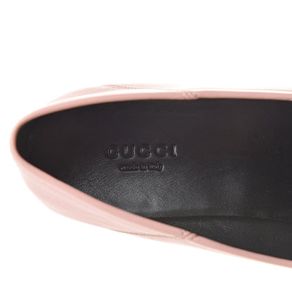 Gucci Lambskin Womens Brixton Horsebit Loafers 40 Perfect Pink 7 of 8