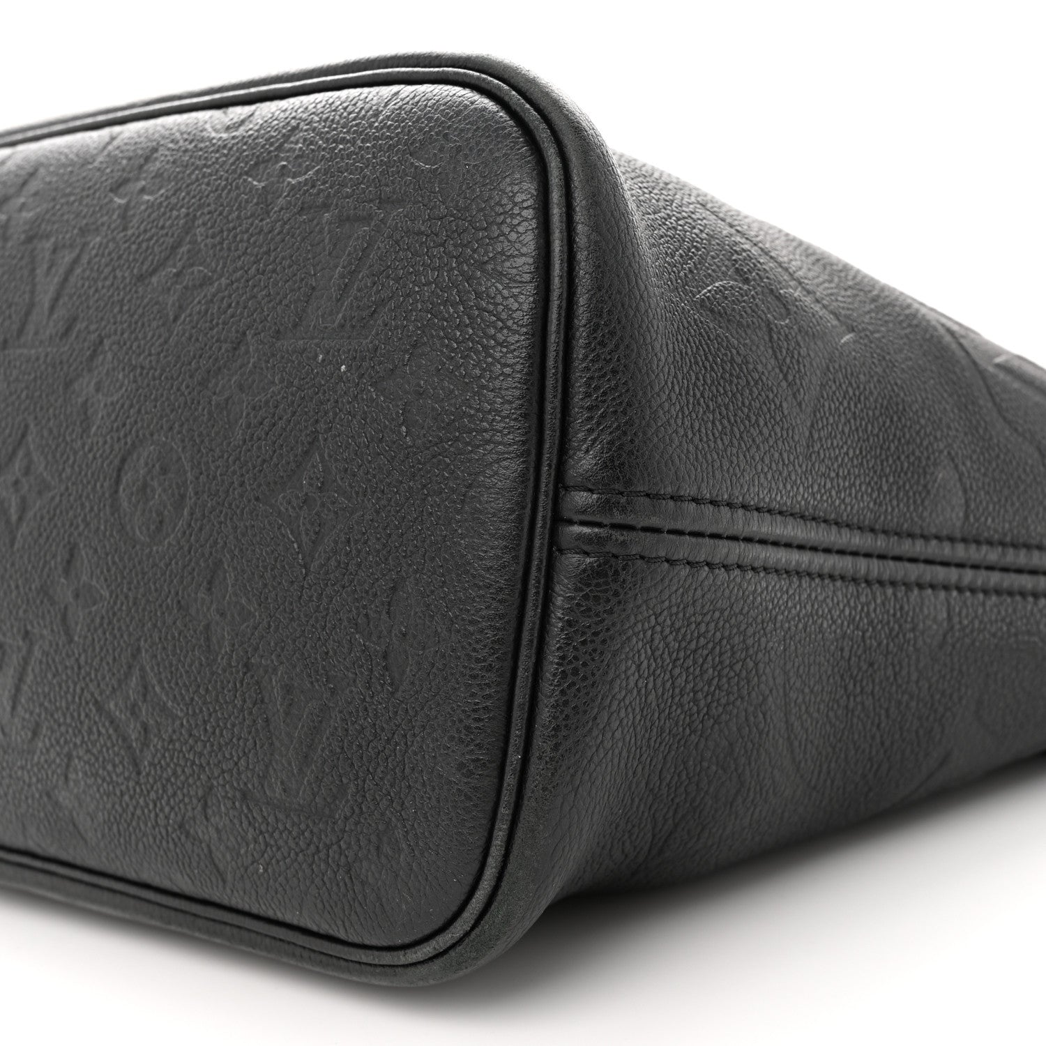 Louis Vuitton Empreinte Monogram Giant Neverfull MM Black 9 of 16