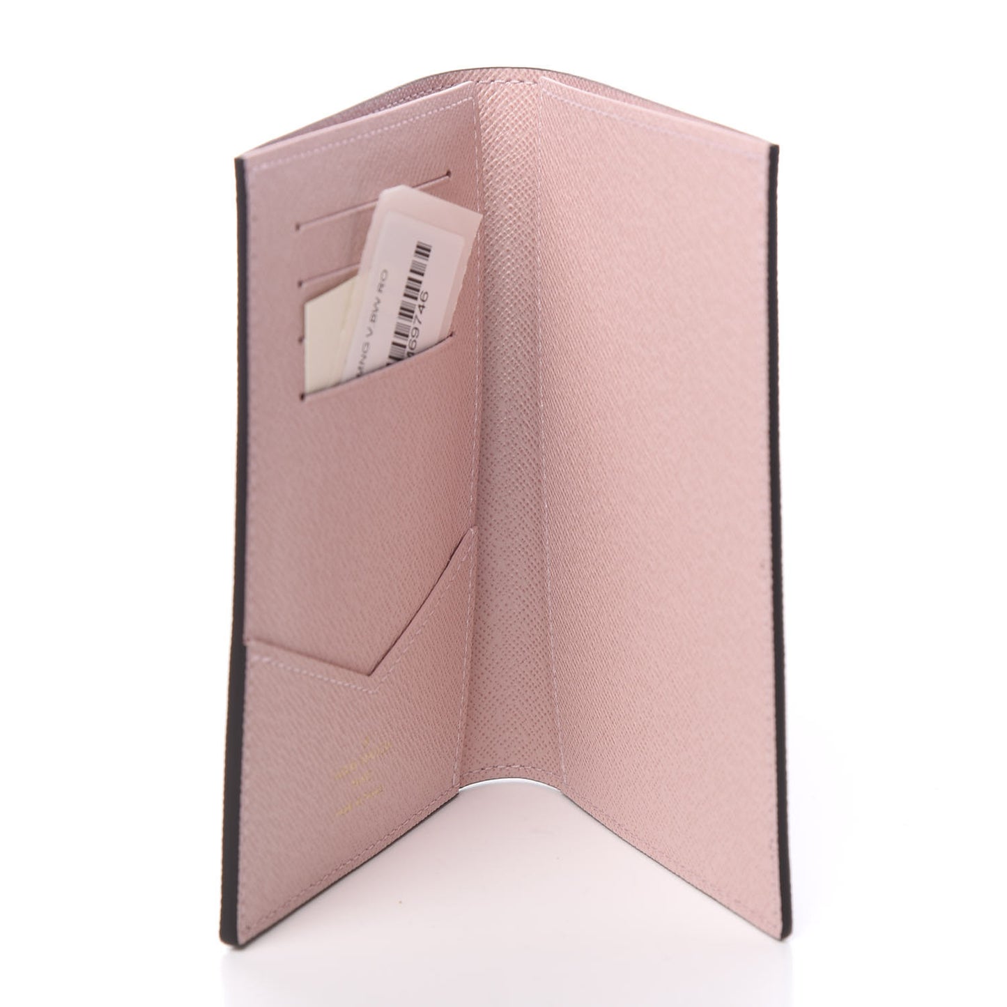 Monogram 2020 Christmas Animation Big Wheel Passport Cover Rose Ballerine