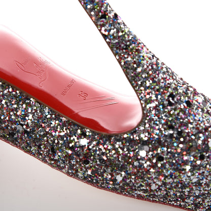 Christian Louboutin Glitter Ron Ron 100 Pumps 36 Multicolor 9 of 10