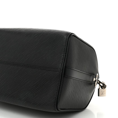 Louis Vuitton Epi Speedy Bandouliere 25 Black 9 of 9