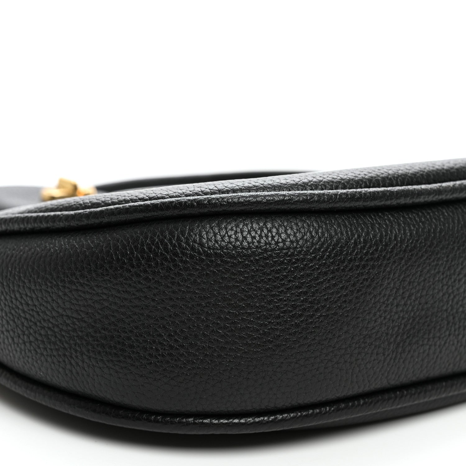 Marc Jacobs Grained Calfskin Dual Crescent Bag Black 10 of 10