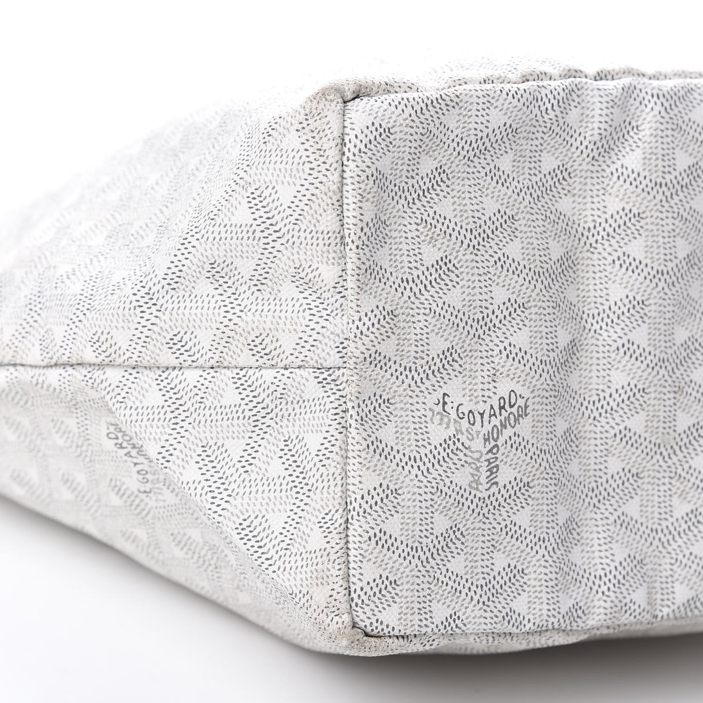 Goyardine Saint Louis PM White